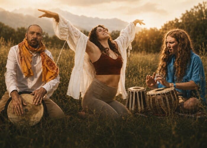 Primal Rhythm Flow: A Yoga & Drum Experience