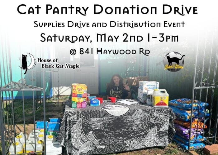 Binx Cat Pantry Supplies Drive & Distribution Event