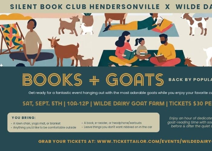 Books + Goats