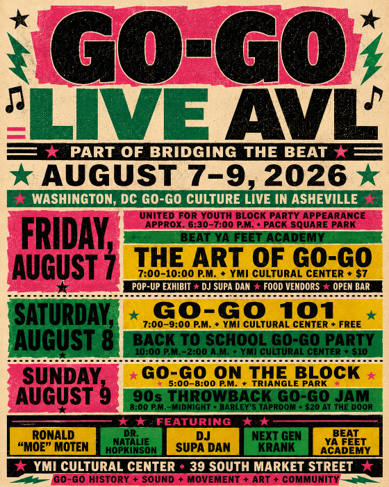 Bridging the Beat presents "Go-Go Live AVL"