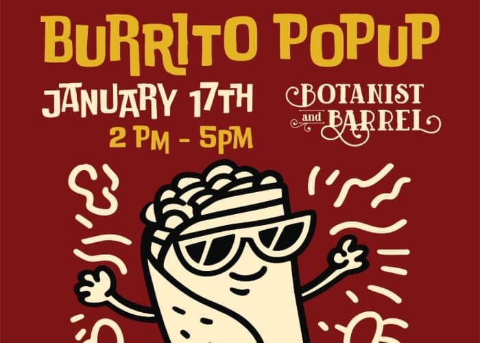 Chef Luis Martinez Burrito Pop Up