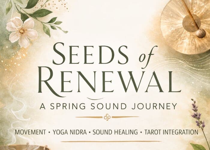 Seeds of Renewal: A Spring Sound Journey