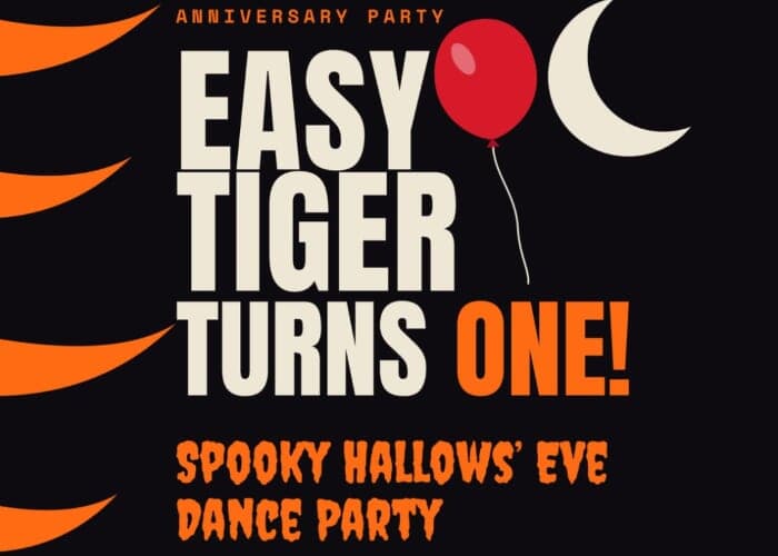 Easy Tiger Turns One: Spooky Hallows' Eve Dance Party
