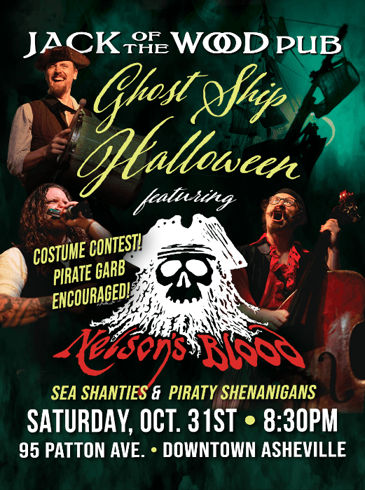 Ghost Ship Halloween Featuring Nelson's Blood