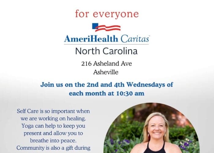 FREE community YOGA w/ Carrie: beginner-friendly