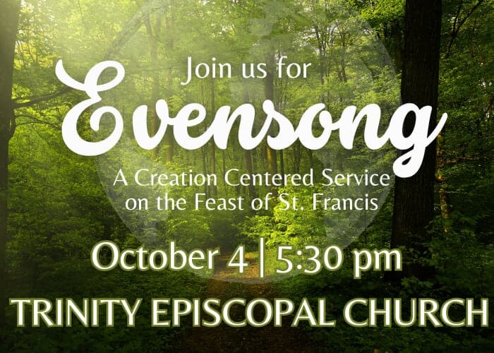 Creation-centered Evensong