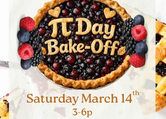 Pi Day Community Bake-Off at The Mule