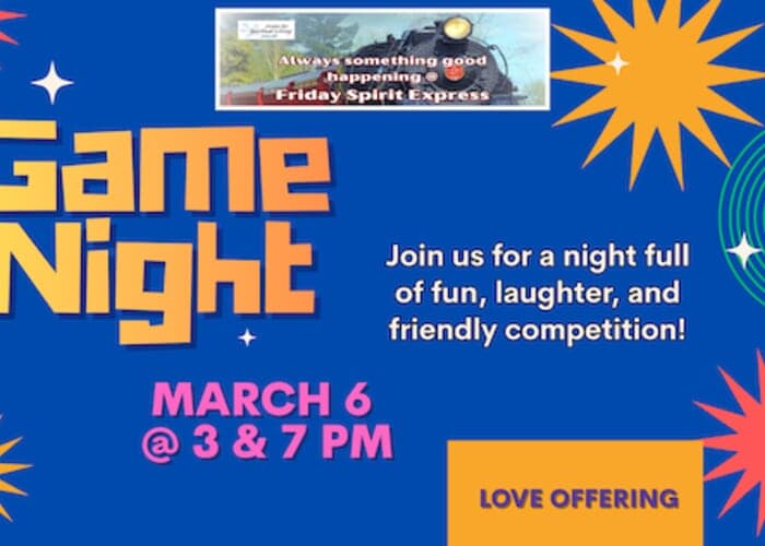 🎲 Friday Spirit Express: Game Night