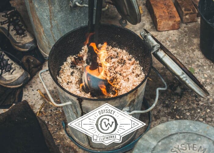 Spooky Raku Firing Workshop