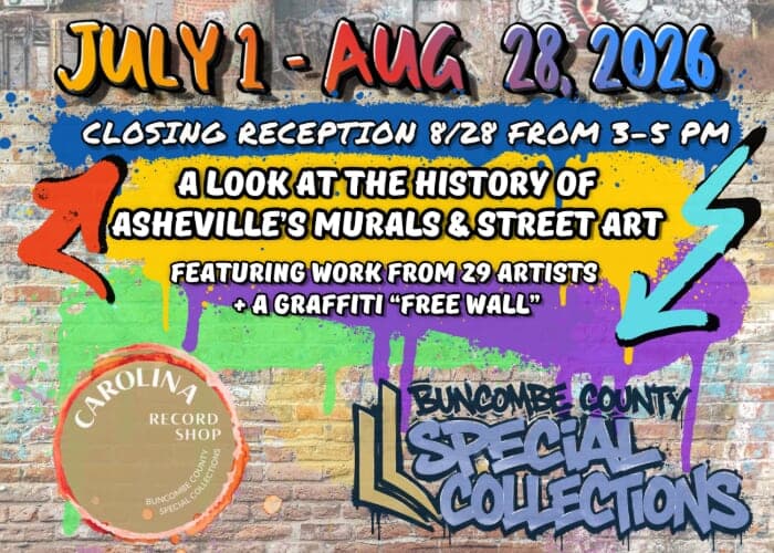 History of Asheville Street Art & Murals Exhibit