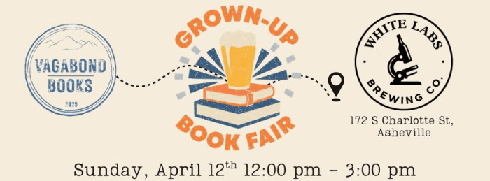 Grown-Up Book Fair at White Labs Brewing