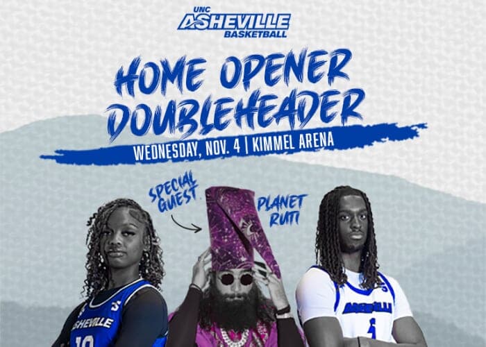 UNC Asheville Basketball Home Opener Doubleheader