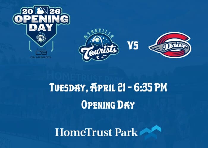 April 21 - Asheville Tourists Opening Day Game
