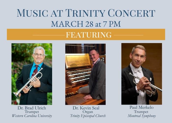 Music at Trinity: Two Trumpets & an Organ