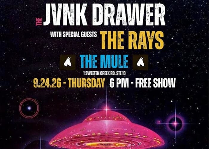 Free Live Music: Jvnk Drawer at The Mule