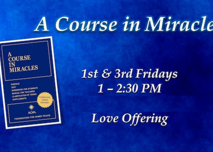 🌟 A Course in Miracles Study Group