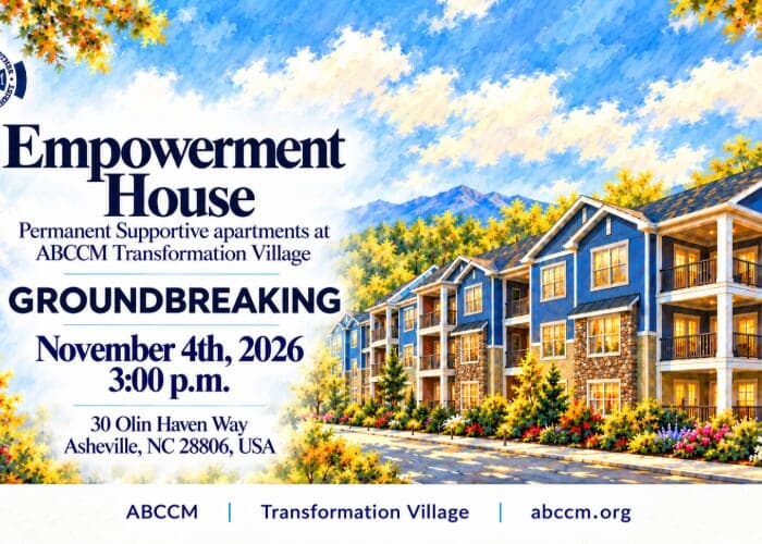 ABCCM Transformation Village Empowerment House Groundbreaking