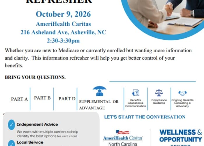 Join Broad River Insurance Agency for Medicare 101 @ACNC (FREE)