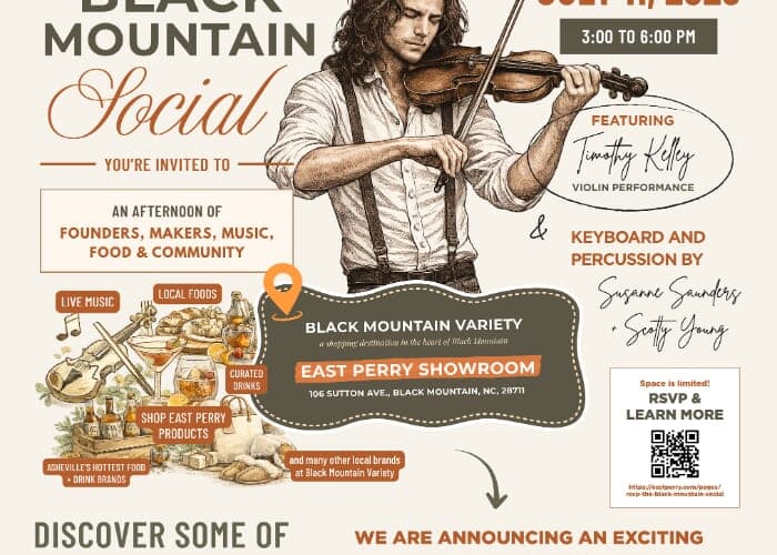 Black Mountain Social: East Perry x Ernest Warehouse Community Social