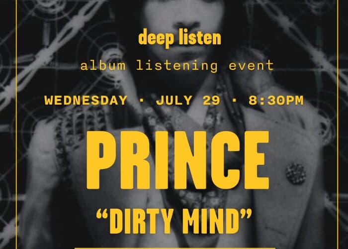 Deep Listen: Prince "Dirty Mind"