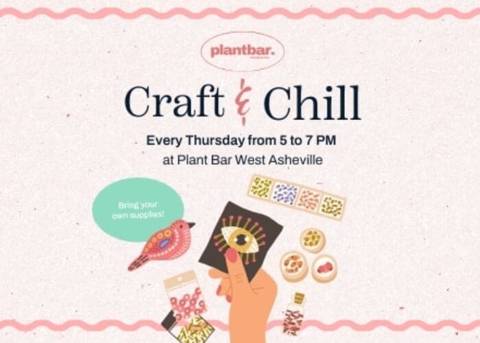 Craft & Chill at Plant Bar - West Asheville