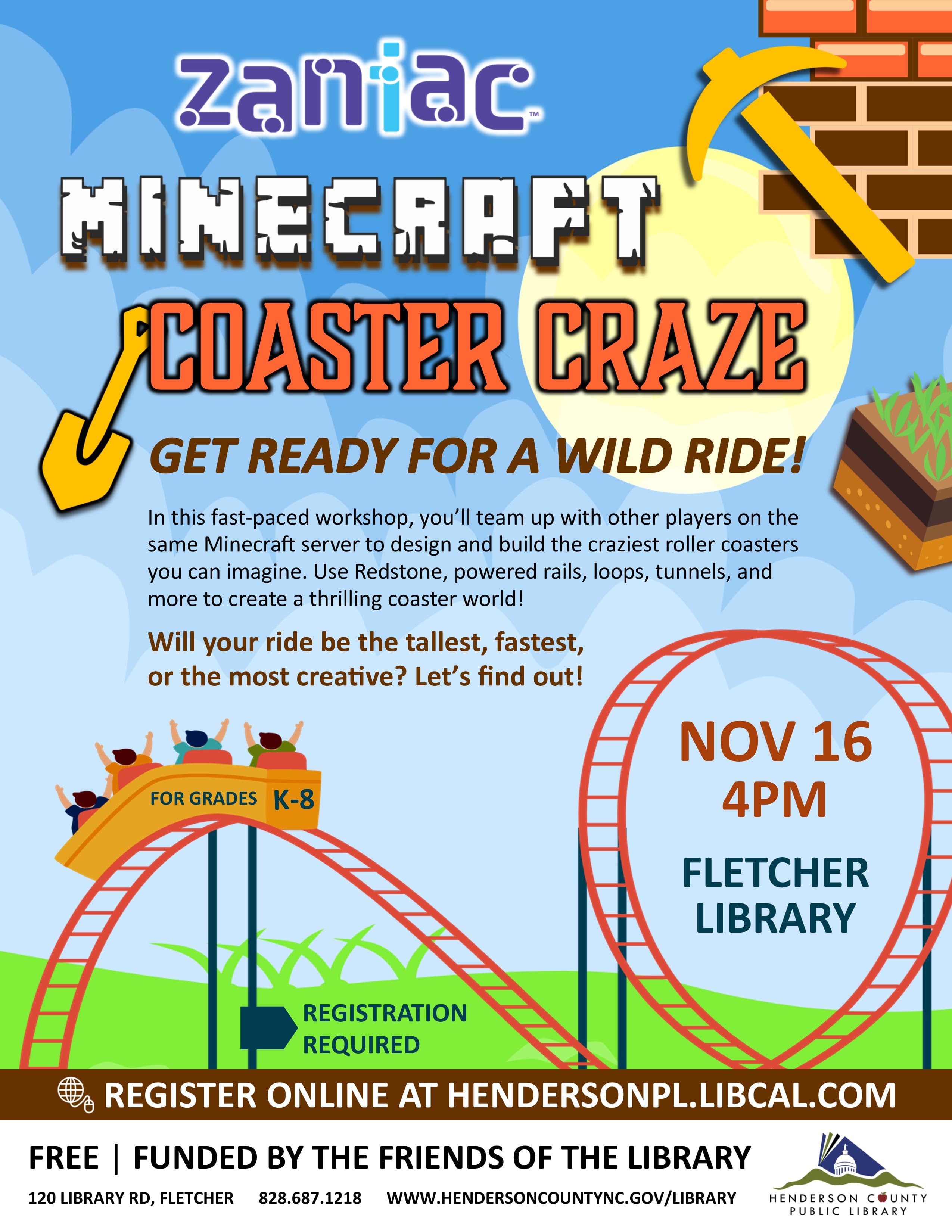 Zaniac: Minecraft- Coaster Craze