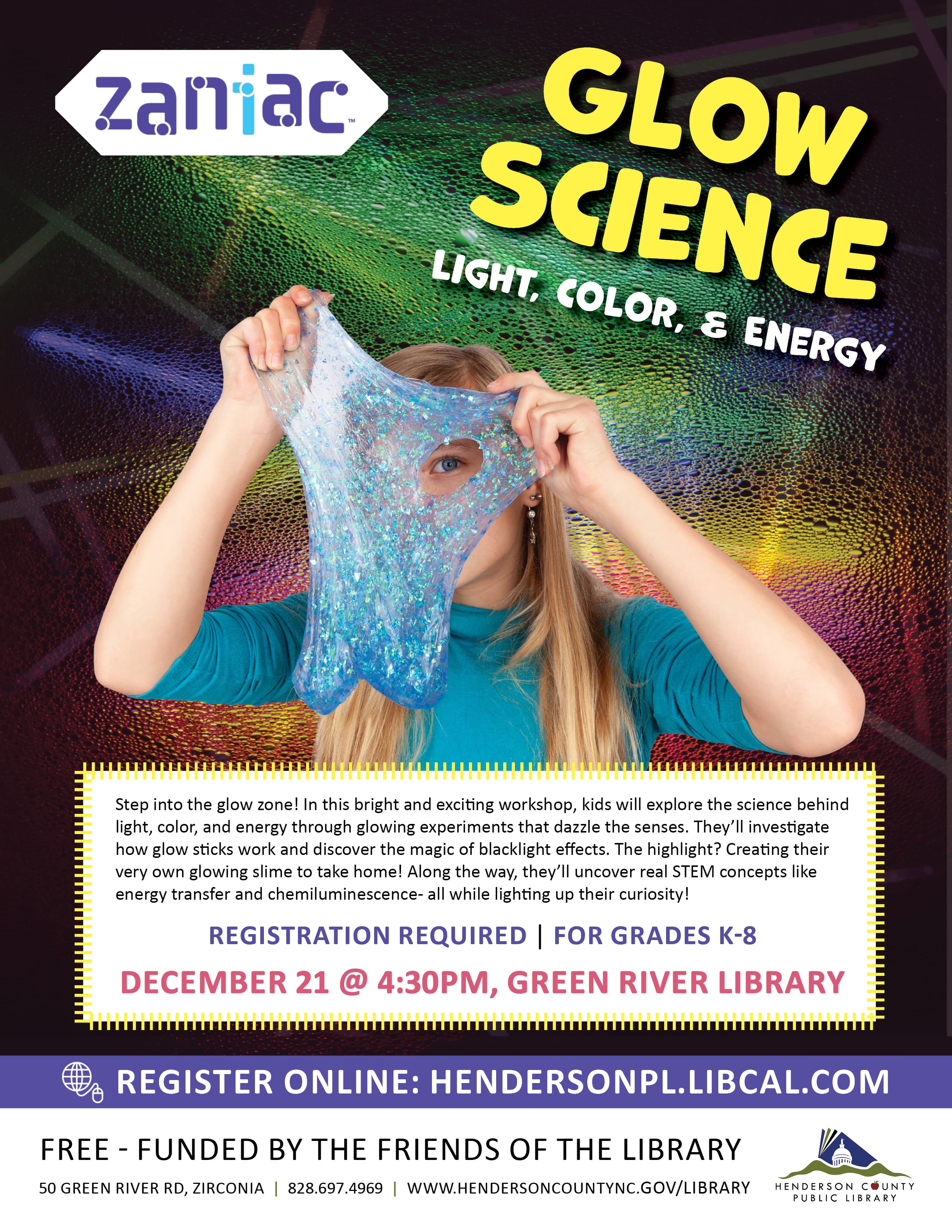 Zaniac: Glow Science: Light, Color, & Energy