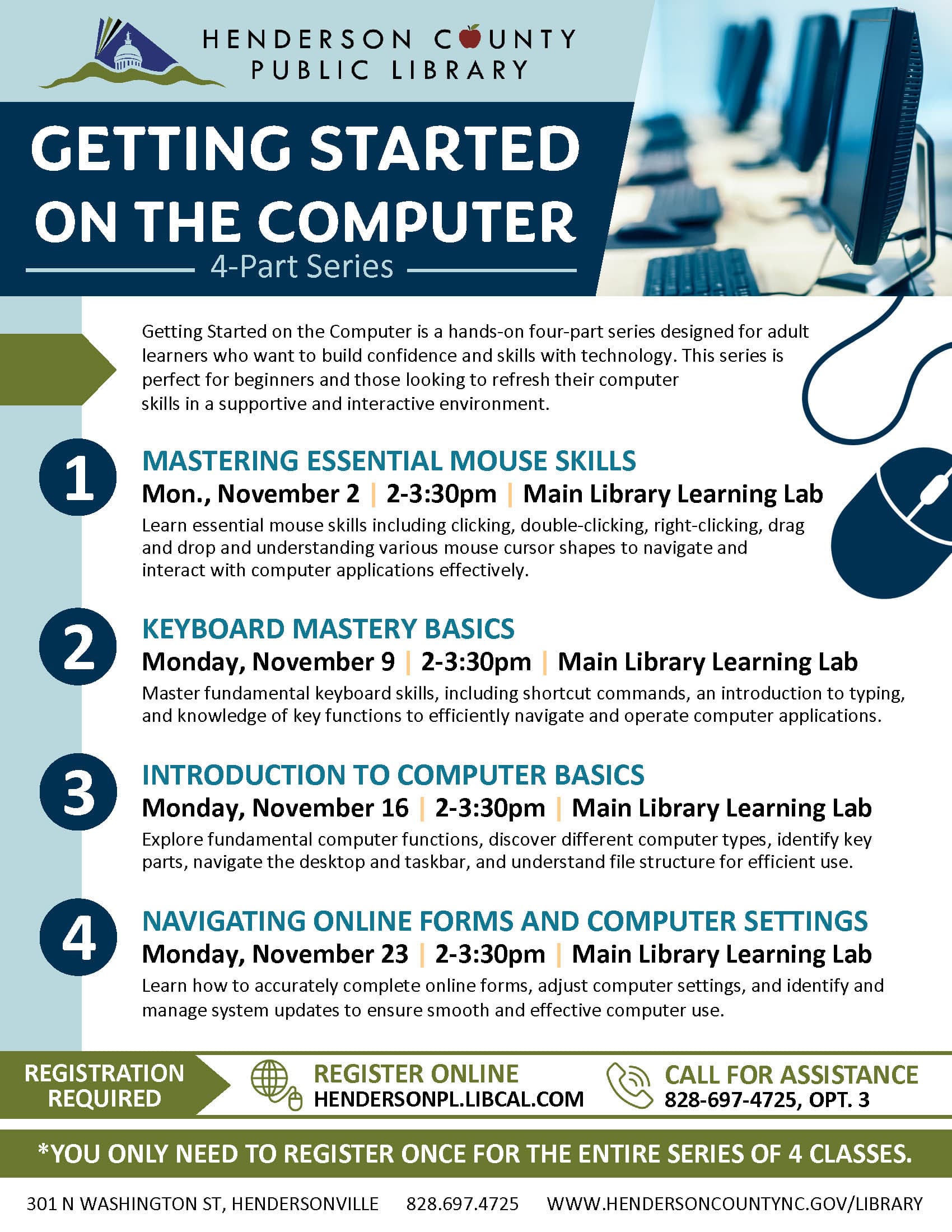Getting Started on the Computer: 4-Part Series