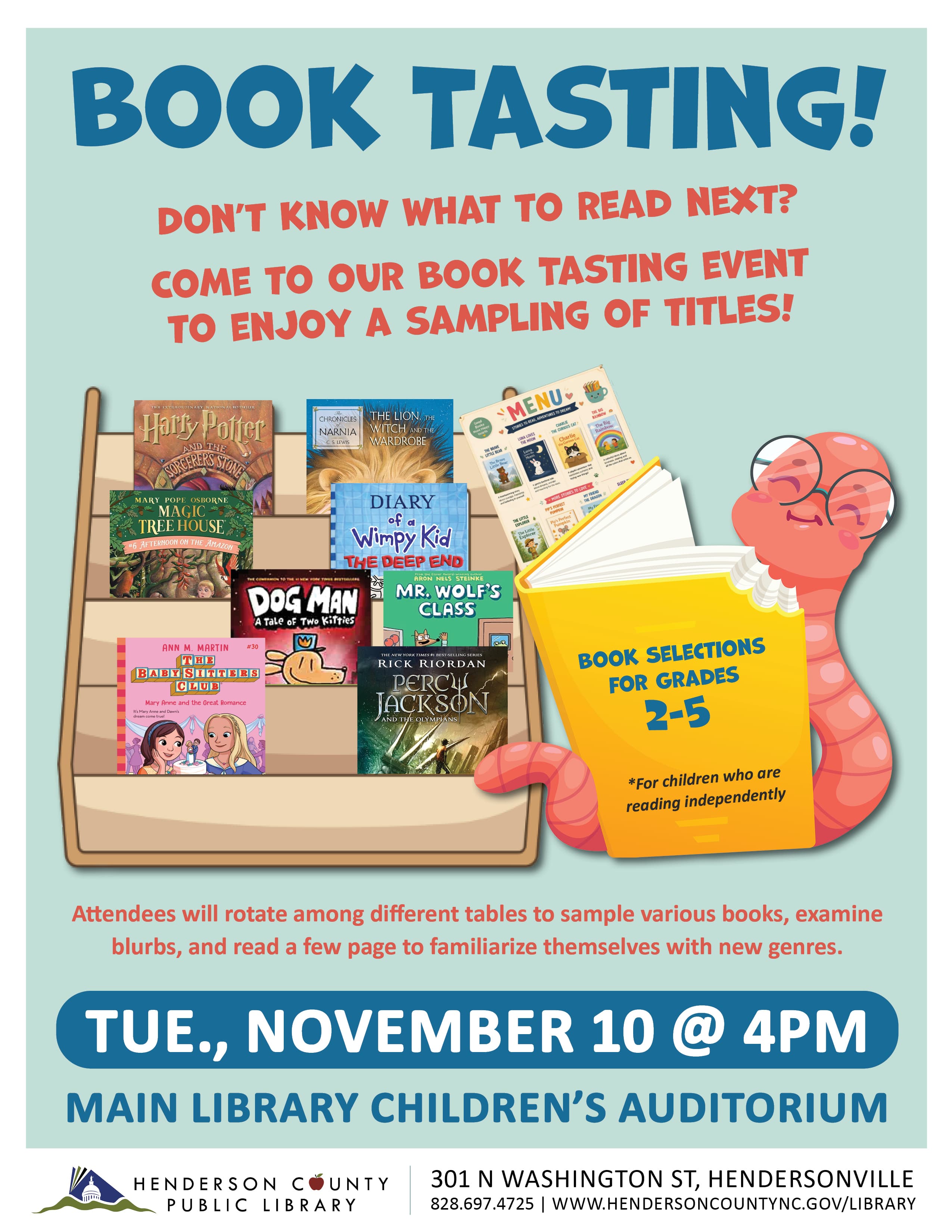 Book Tasting