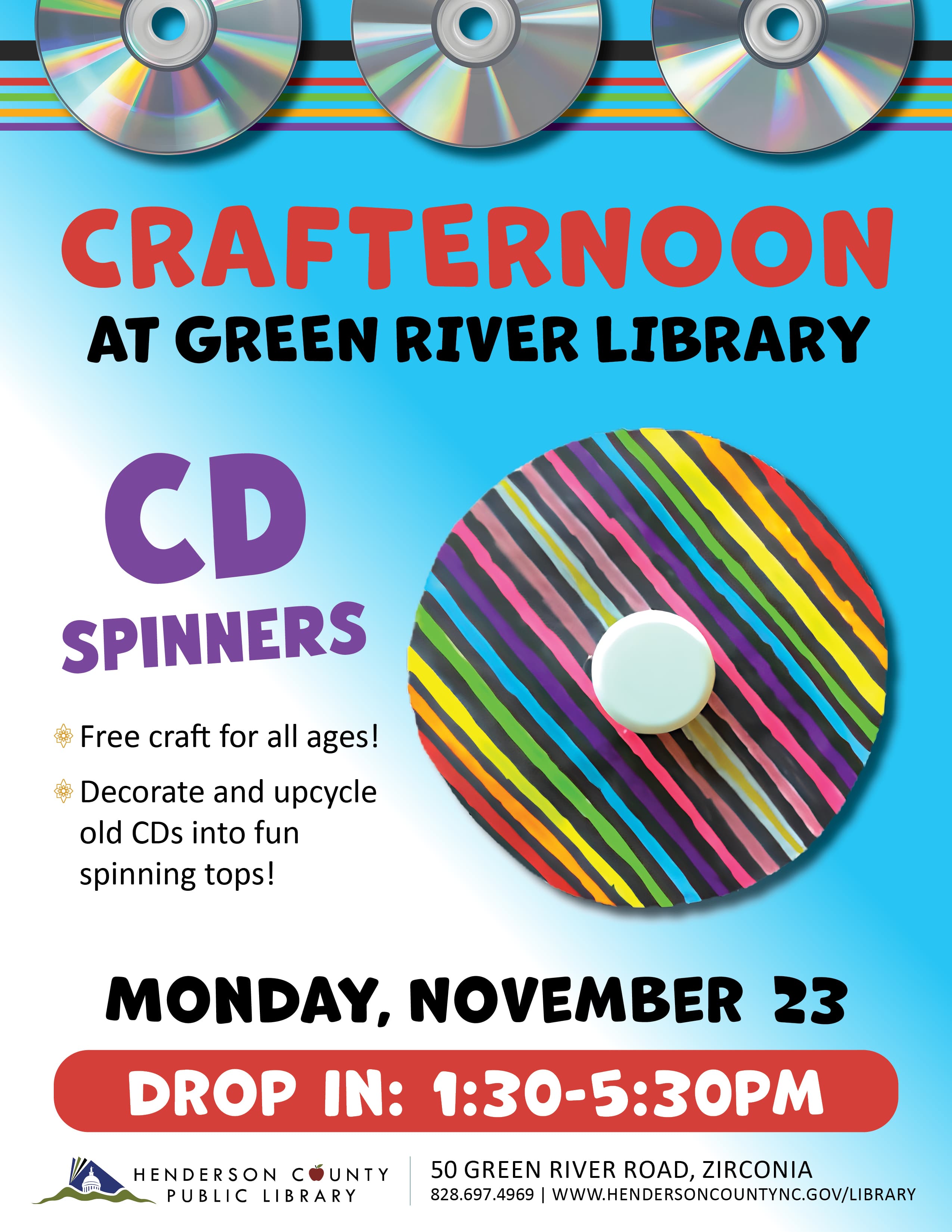 Crafternoon: CD Spinners