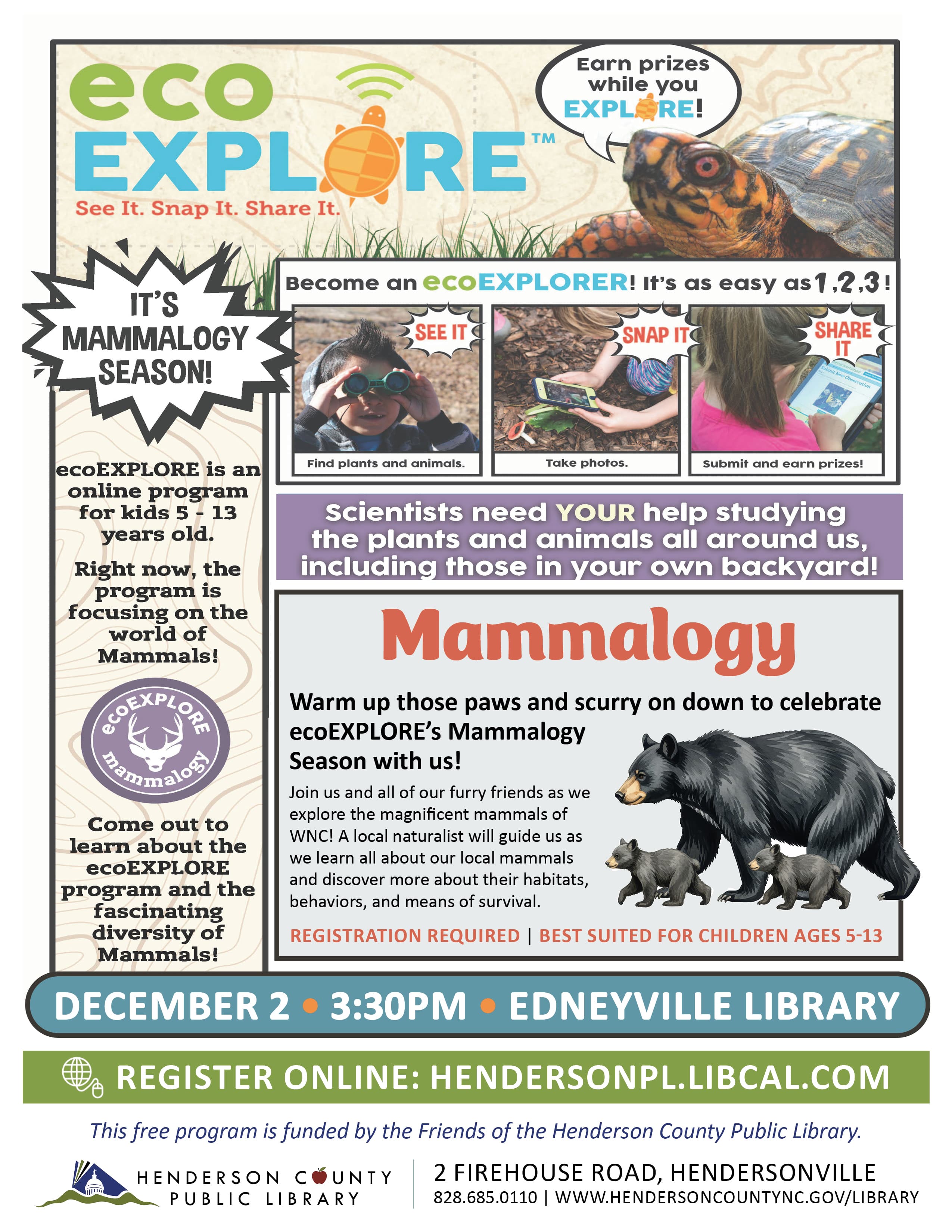 ecoEXPLORE: Mammalogy