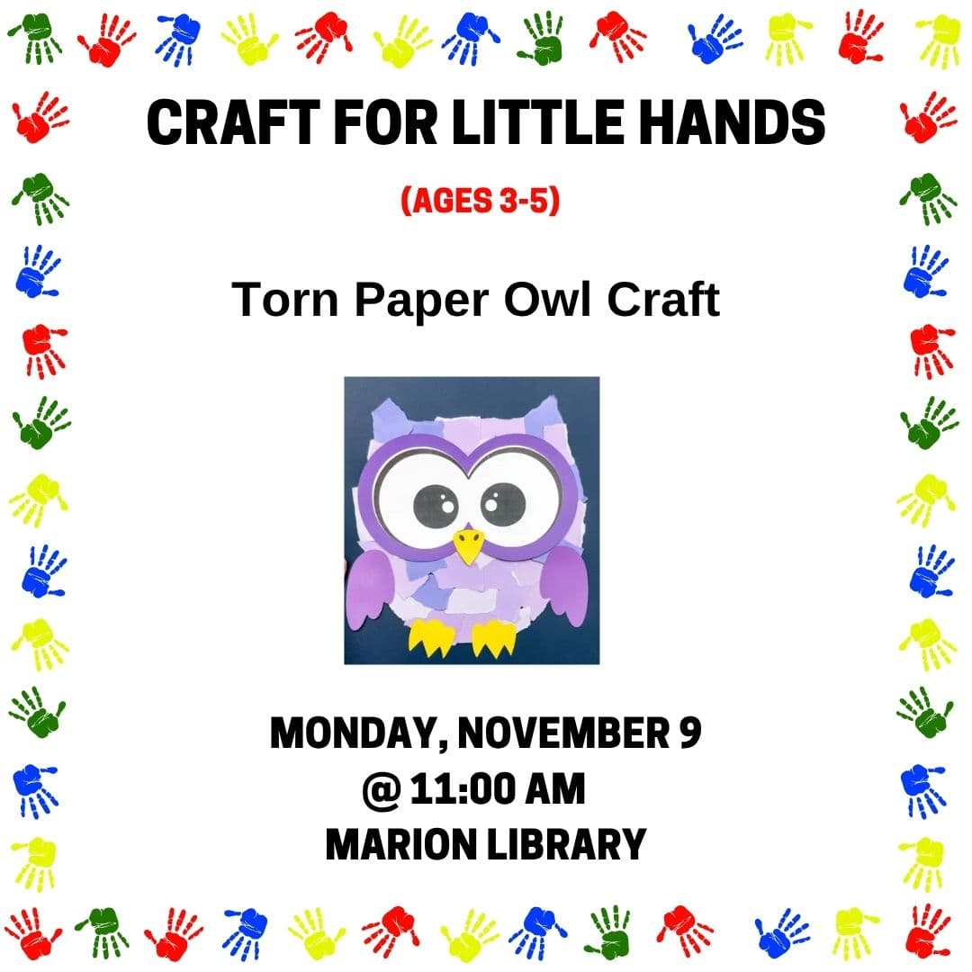 Craft for Little Hands:Torn Paper Owl Craft