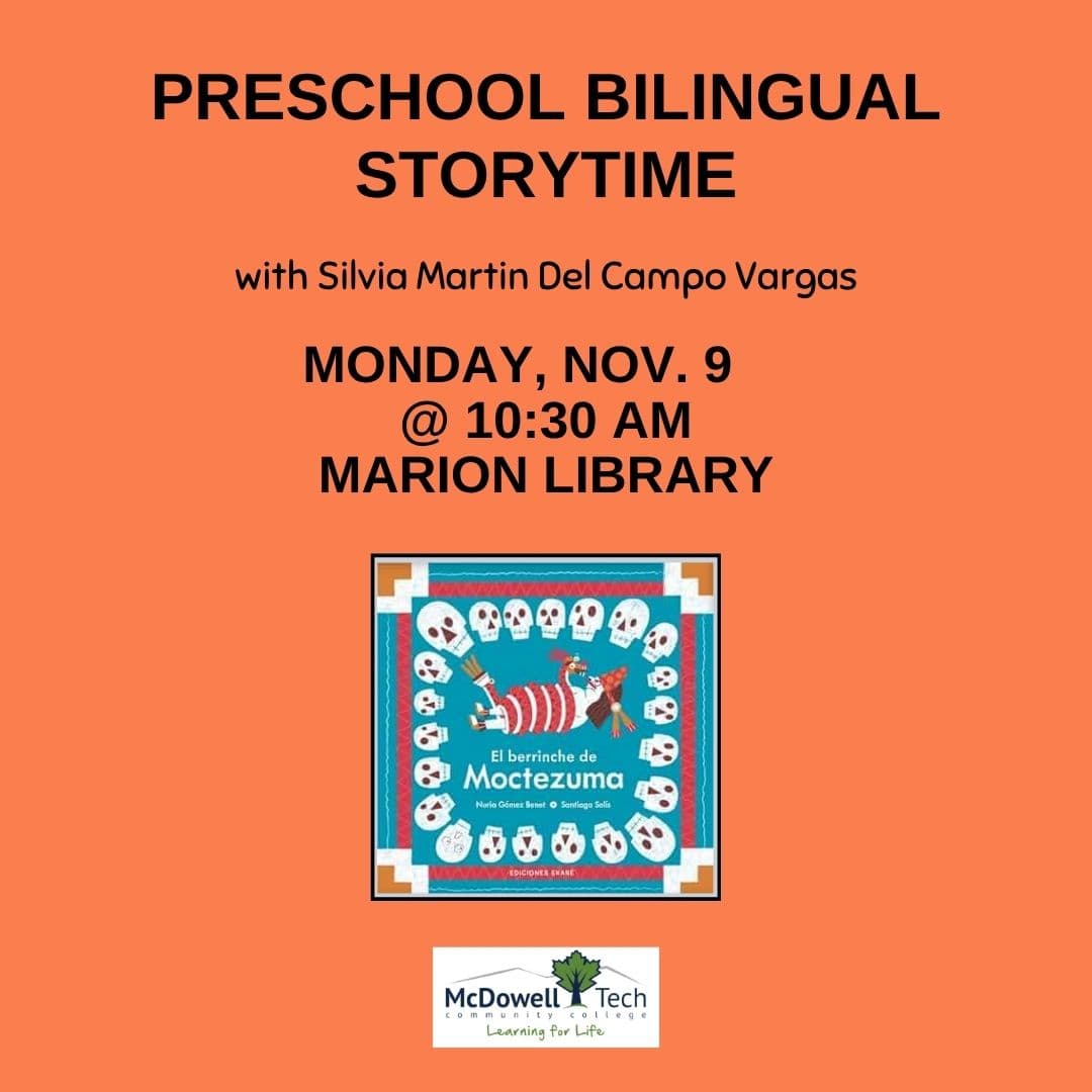 Preschool Bilingual Story Time- Marion Library