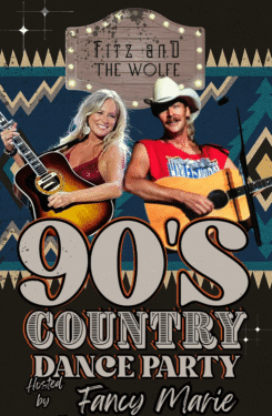 90's Country Dance Party hosted by Fancy & the Friends in Low Places