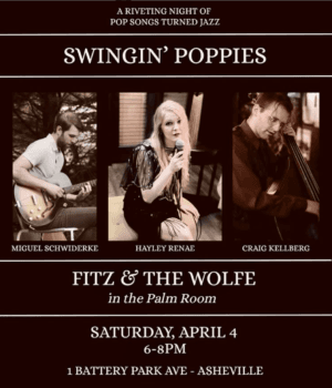 J.A.M.: The Swingin’ Poppies (Jazz Appreciation Month Series) | The Palm Room