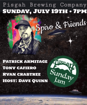 Pisgah Sunday Jam hosted by Spiro & Friends (7pm Start Time Tonight)