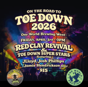 COMING FRIDAY April 3 | On The Road To Toe Down 2026