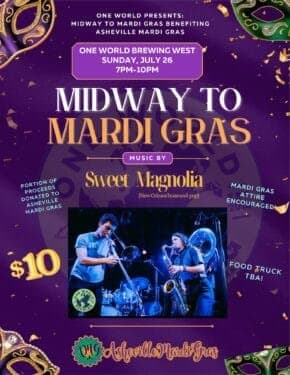 Midway to Mardi Gras with Sweet Magnolia