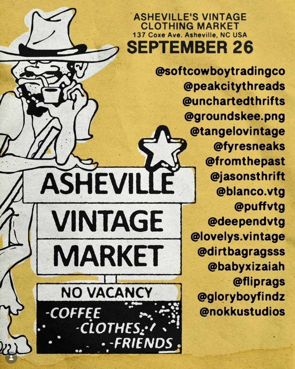 Asheville's Vintage Clothing Market