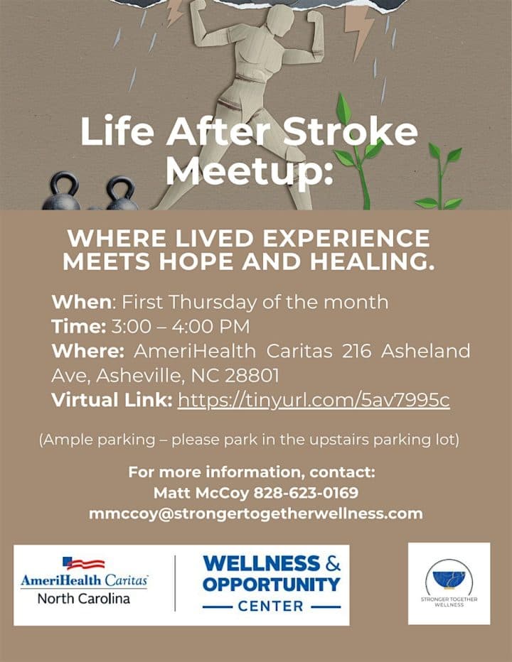 Stroke Support Group w/Stronger Together Wellness