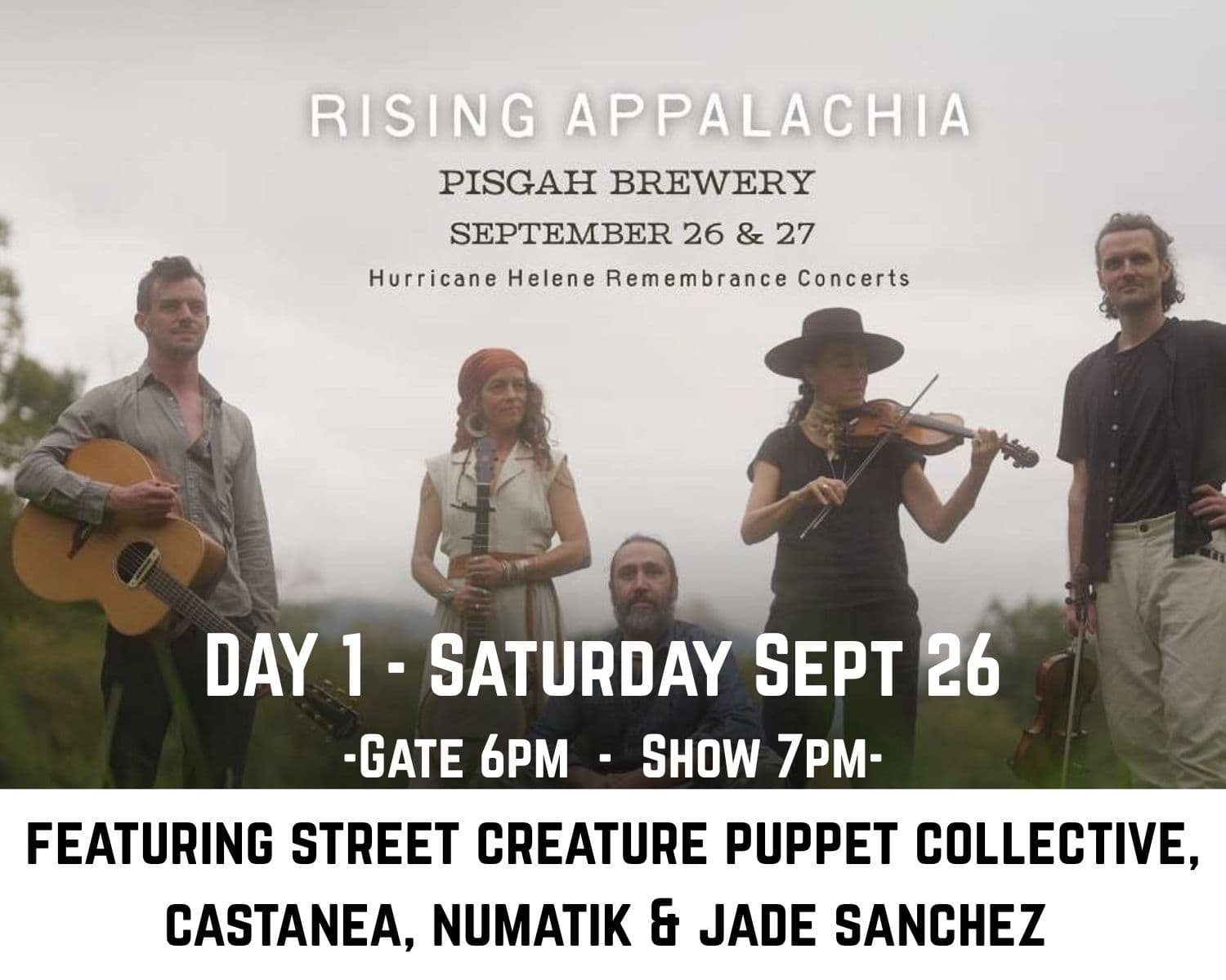 Rising Appalachia: Hurricane Helene Anniversary Shows (DAY 1)