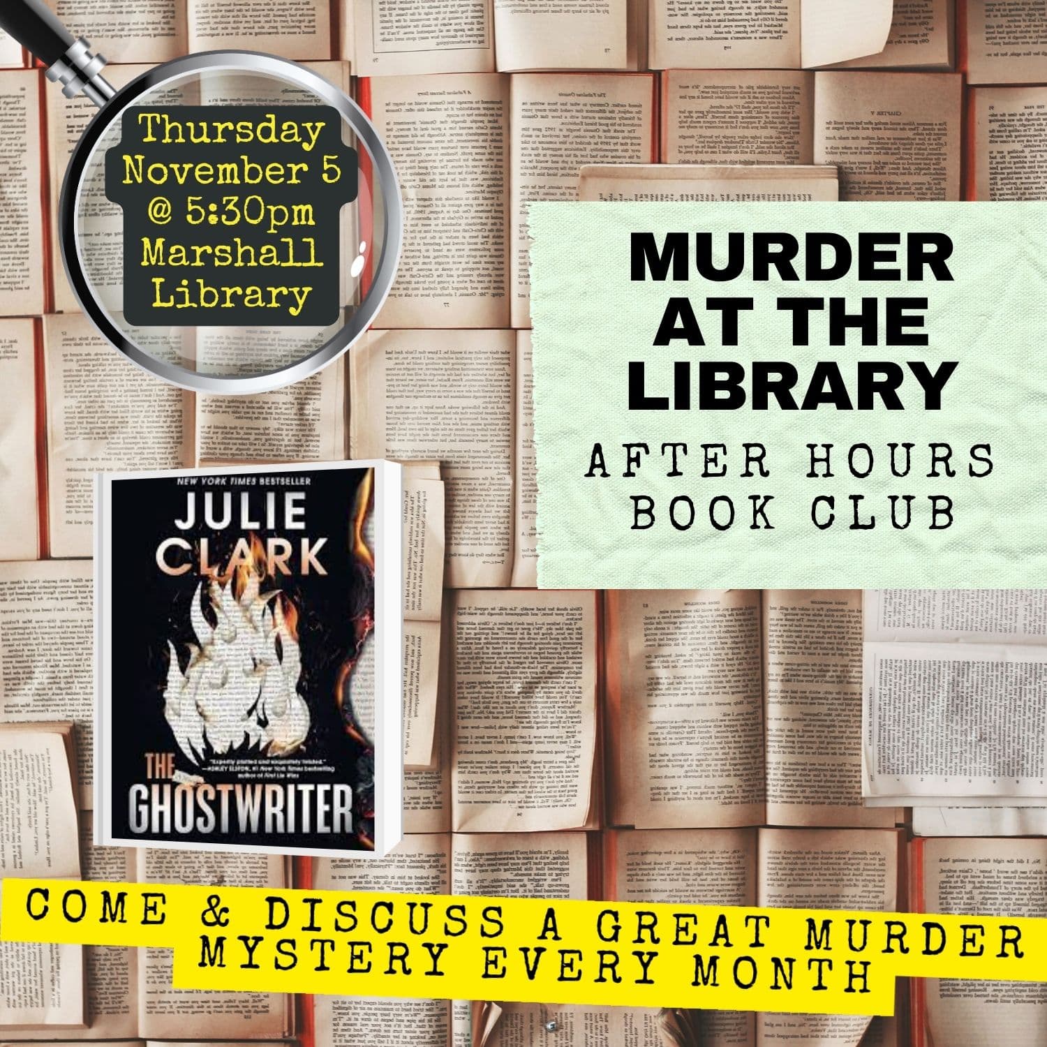 Murder at the Library Book Club