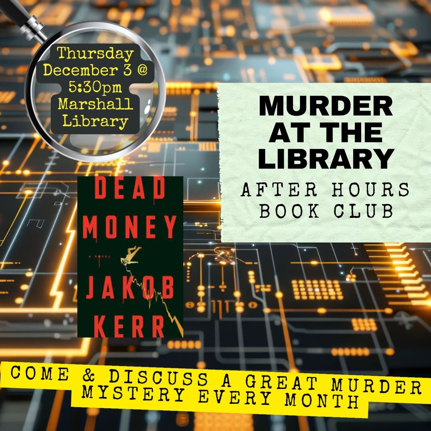 Murder at the Library Book Club
