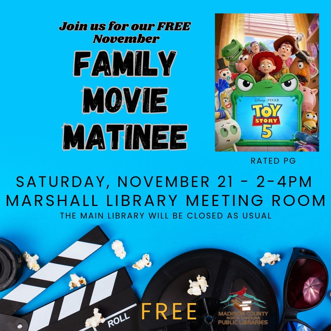 Family Movie Matinee: Toy Story 5
