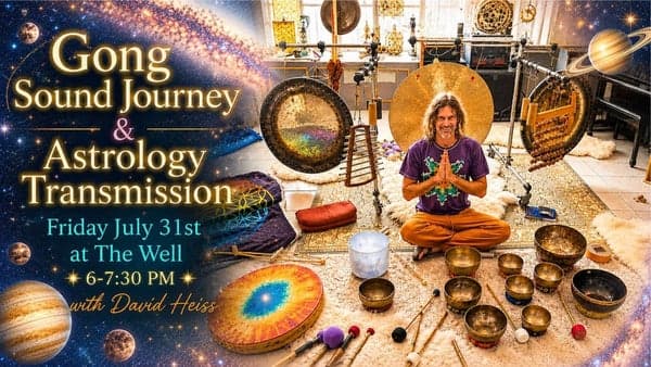Gong Sound Journey & Astrology Transmission
