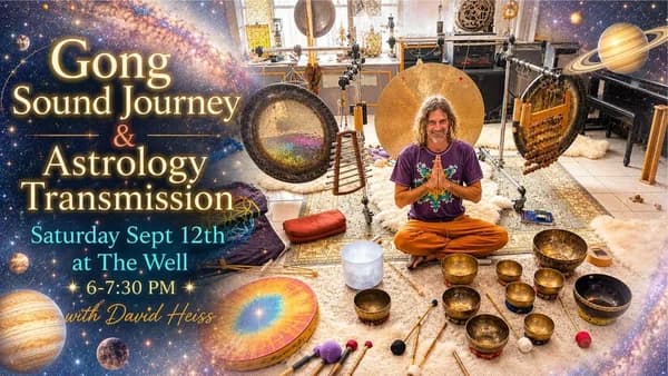Gong Sound Journey & Astrology Transmission