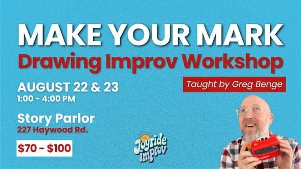 Make Your Mark: Drawing Improv Workshop | Taught by Greg Benge