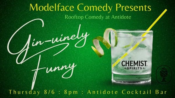 Gin-Uinely Funny Rooftop Comedy at Antidote