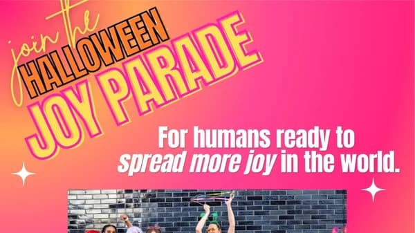 Joy Parade! ~ Flash Mob, Spread Joy, Sober Fun ~