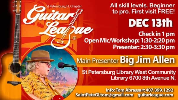Guitar League St Pete, FL